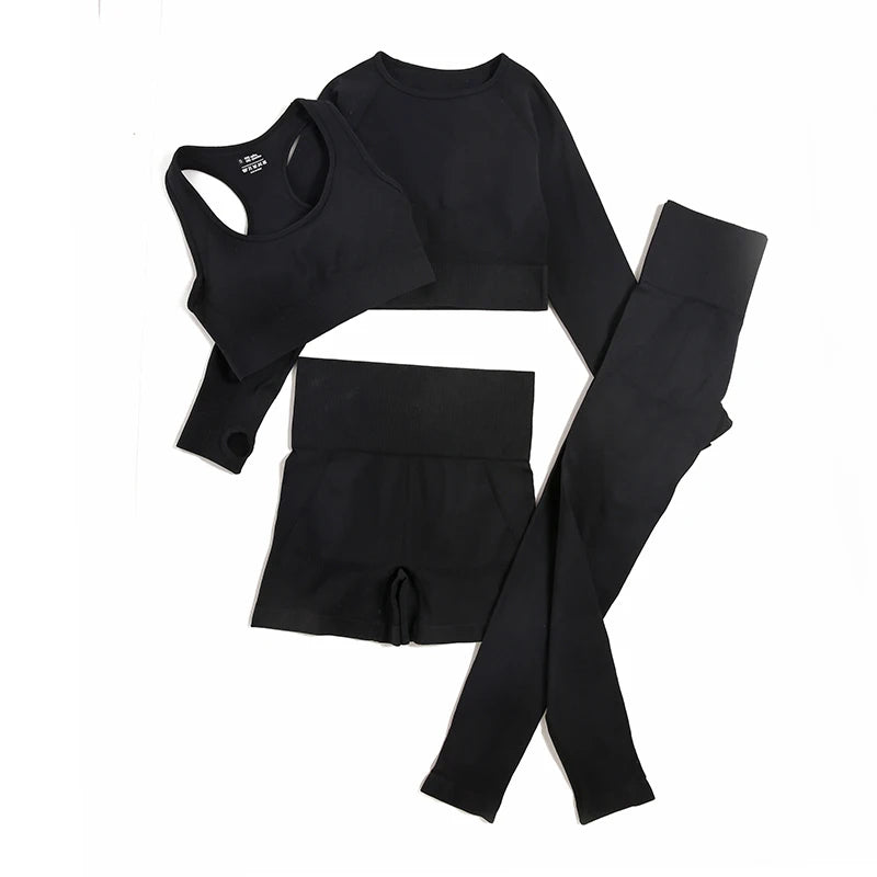 Fitness Set Tracksuits Sports Bra Gym Leggings