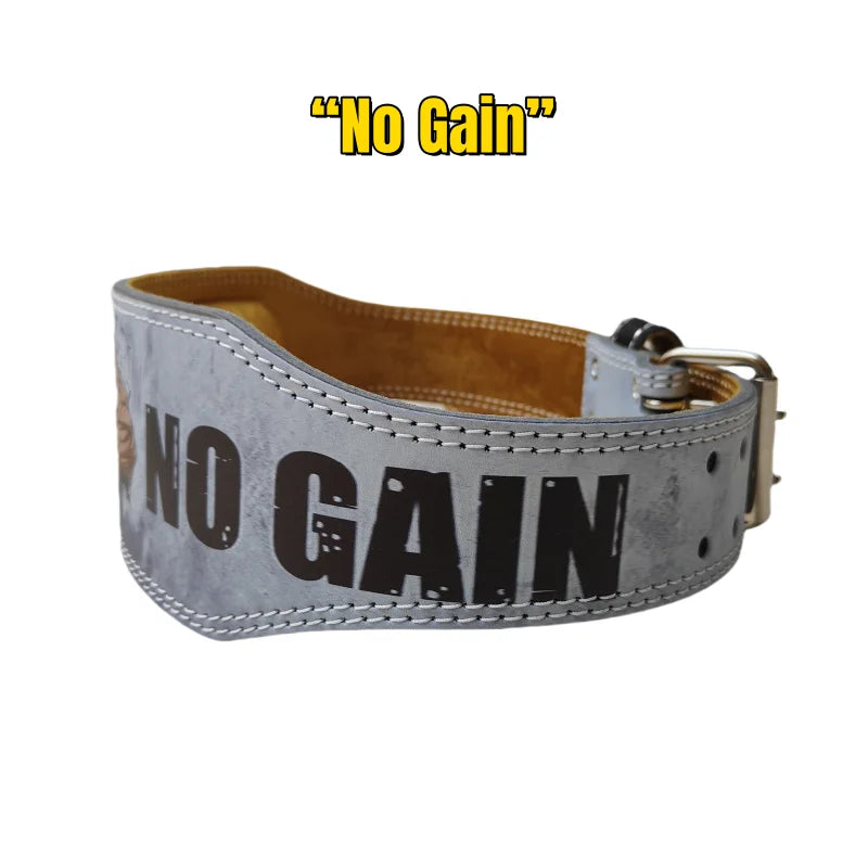 Weightlifting Belt NO PAIN NO GAIN