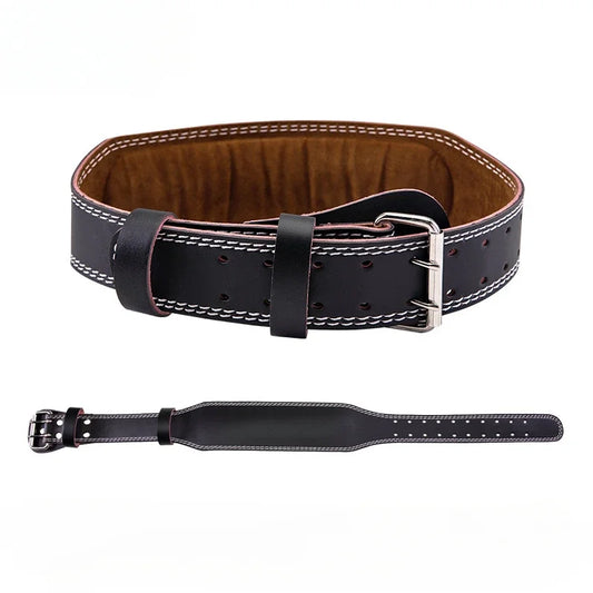 Leather Weight Lifting Belt