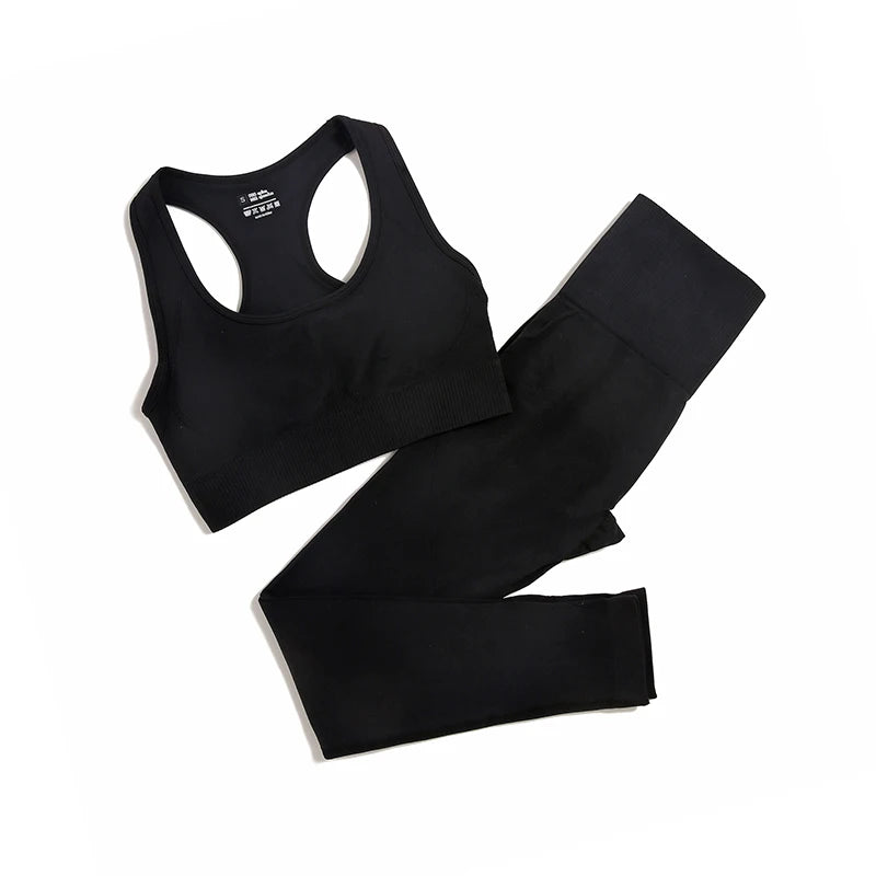 Fitness Set Tracksuits Sports Bra Gym Leggings